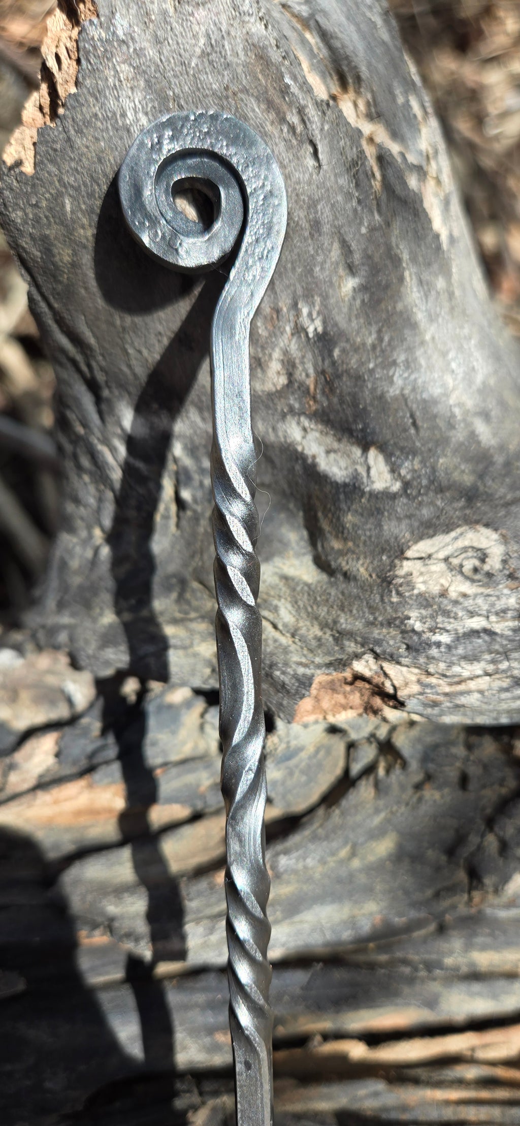 Viking Hair Stick Double Twist