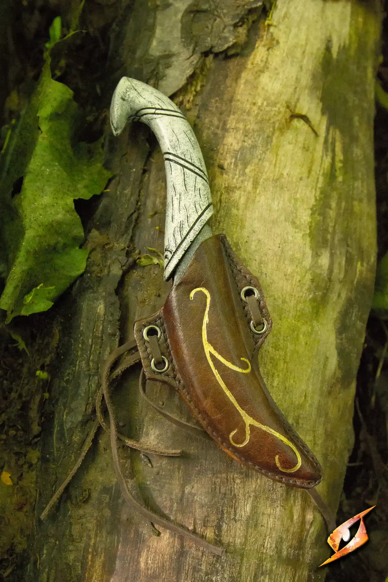 Elven Throwing Knife & Holder Right Hand