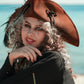 Simple Leather Pirate Tricorn Hat
