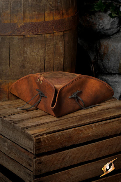 Simple Leather Pirate Tricorn Hat