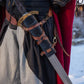 Sword Belt Hanger - Faux Leather Half length