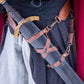 Sword Belt Scabbard - Faux Leather